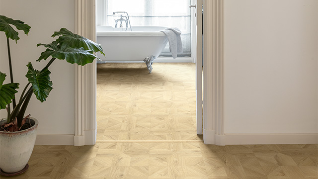 Bathroom laminate from Quick-Step